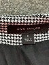 Ann Taylor Houndstooth Gray Casual Skirt Size 0 - photo 4