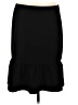 Roz & Ali Solid Black Formal Skirt Size M - photo 1