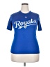 Majestic 100% Polyester Blue Short Sleeve T-Shirt Size 18 - photo 1