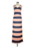 Splendid Stripes Orange Tan Casual Dress Size M - photo 1