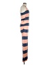 Splendid Stripes Orange Tan Casual Dress Size M - photo 4