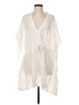 Echo 100% Cotton Ivory Casual Dress Size XS - photo 1