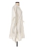 Echo 100% Cotton Ivory Casual Dress Size XS - photo 4