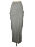 Unbranded Solid Gray Casual Skirt Size S - photo 2