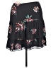 Ann Taylor LOFT 100% Polyester Black Casual Skirt Size 14 - photo 1