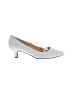 J. Renee Silver Heels Size 10 1/2 - photo 1