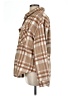 Love Tree 100% Polyester Plaid Brown Jacket Size L - photo 5