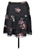Ann Taylor LOFT 100% Polyester Black Casual Skirt Size 14 - photo 2