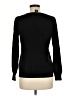 Sofia Cashmere 100% Cashmere Black Cashmere Pullover Sweater Size M - photo 2