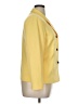 Le Suit 100% Polyester Yellow Blazer Size 14 Petite - photo 4