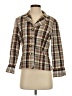 DressBarn Plaid Brown Blazer Size S - photo 1