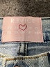 REVICE Hearts Blue Jeans Size 25 waist - photo 7