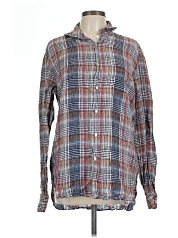 Luciano Barbera Long Sleeve Button-Down Shirt (view 1)