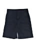 School Apparel Inc. Solid Blue Cargo Shorts Size 12 - photo 1