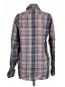 Luciano Barbera Plaid Blue Long Sleeve Button-Down Shirt Size L - photo 2