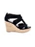 MoDA 100% Leather Black Wedges Size 7 - photo 1
