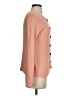 Hinge 100% Cotton Pink Cardigan Size XS - photo 4