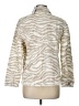 Chico's Animal Print Ivory Jacket Size Lg Petite (2) - photo 2