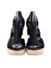MoDA 100% Leather Black Wedges Size 7 - photo 2
