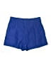H&M Solid Blue Shorts Size 14 - photo 2
