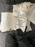 Things Between 100% Cotton Stripes Silver Casual Pants Size L - photo 8