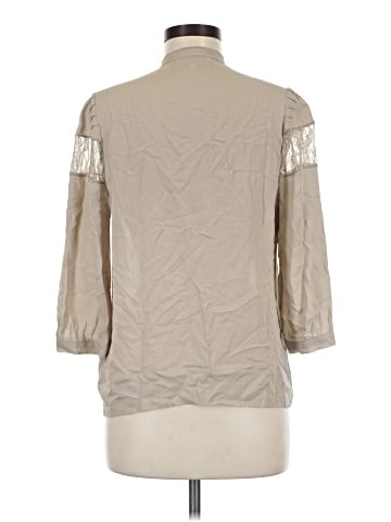 Corey Lynn Calter 3/4 Sleeve Silk Top (view 2)