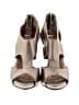 Sofft 100% Leather Silver Heels Size 9 1/2 - photo 2