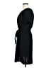 Zara Basic 100% Polyester Solid Black Casual Dress Size M - photo 5