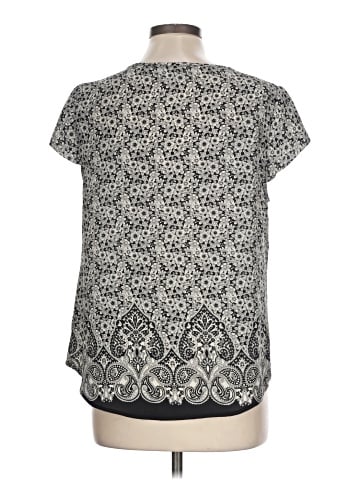 Twine & String Short Sleeve Blouse (view 2)