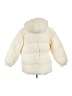 Topshop 100% Nylon Ivory Snow Jacket Size 6 - photo 2