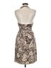 Ruby Rox Print Tan Brown Cocktail Dress Size M - photo 2