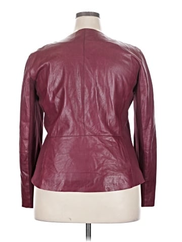 Lafayette 148 New York Leather Jacket (view 2)