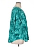 Notations Teal 3/4 Sleeve Blouse Size 1X - photo 4