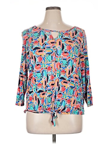 Ruby Rd. 3/4 Sleeve Blouse (view 1)