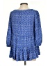 Maeve 100% Rayon Blue 3/4 Sleeve Blouse Size S - photo 2