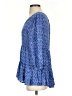 Maeve 100% Rayon Blue 3/4 Sleeve Blouse Size S - photo 5