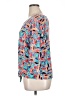 Ruby Rd. Blue 3/4 Sleeve Blouse Size XL - photo 5