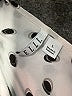 Elle 100% Polyester Silver Sleeveless Blouse Size L - photo 7