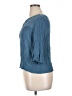 Kaktus 100% Rayon Blue 3/4 Sleeve Blouse Size XL - photo 5