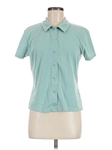 Lizwear by Liz Claiborne Short Sleeve Blouse (view 1)