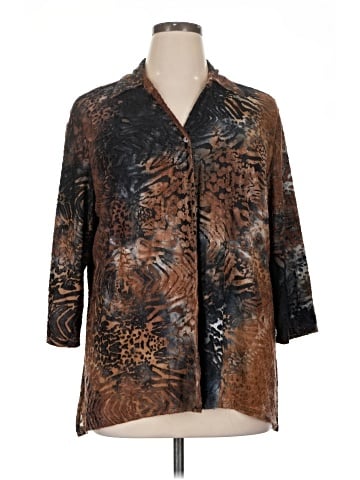 Ruby Rd. 3/4 Sleeve Blouse (view 1)