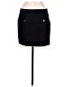 Alexander Wang Solid Black Wool Skirt Size L (estimated) - photo 2