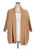 Absolutely Creative Worldwide Solid Tan Cardigan Size 3X - photo 1