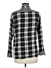 Stateside 100% Cotton Plaid Black Long Sleeve Button-Down Shirt Size M - photo 2