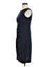 En Focus Studio Polka Dots Blue Cocktail Dress Size 6 - photo 5