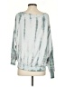 Young Fabulous & Broke Tie-dye Teal Pullover Sweater Size S - photo 2