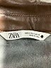 Zara Brown Coat Size S - photo 6