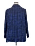 Croft & Barrow Plaid Blue Long Sleeve Blouse Size 2X - photo 2