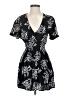 O'Neill Floral Black Casual Dress Size XS - photo 1
