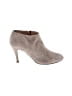 Unbranded 100% Leather Gray Ankle Boots Size 8 1/2 - photo 1